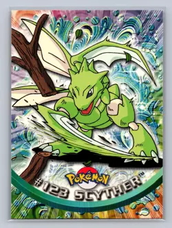 Scyther #123 Topps Trading Cards Series 3 Pokemon Near Mint - Image 1