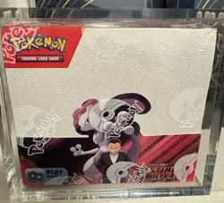 Pokemon SV10 Destined Rivals English Booster Boxes Sealed w/Acrylic - Image 1