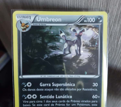 Pokemon TCG Umbreon XY Black Star Promo XY96 Holo Cosmos Portuguese LP - Image 2