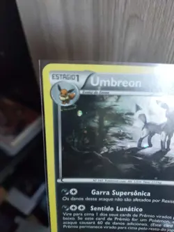 Pokemon TCG Umbreon XY Black Star Promo XY96 Holo Cosmos Portuguese LP - Image 4
