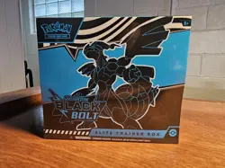Pokemon TCG Scarlet & Violet Black Bolt Elite Trainer Box ETB Factory Sealed New - Image 1