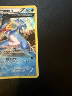 Pokemon Company Swampert (Alpha) 36/160 XY Primal Clash Holo Rare 140 HP - Image 3