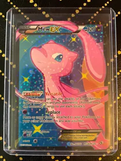 Pokemon Mew EX RC24/RC25 Legendary Treasures Radiant Collection - Image 1