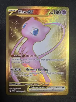 Pokemon Mew ex 205/165 Scarlet & Violet 151 Hyper Rare Holo NM English - Image 1