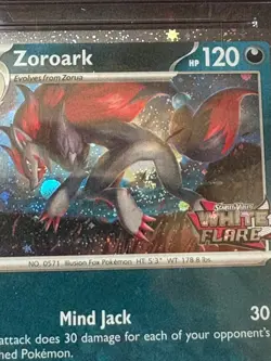 2 SWIRL - CGC 9: Zoroark [White Flare Stamped] 062/086 Pokemon TCG Cosmos Holo - Image 4
