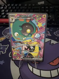 Pokemon TCG Iono's Bellibolt EX Holo 279/217 Full Art Rare NM English 2026 - Image 1