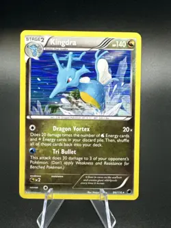 Kingdra - Holo 84/116 Holo Rare Pokemon Plasma Freeze NM - Image 1