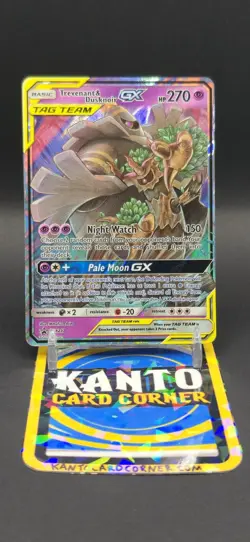 Pokemon TCG Trevenant & Dusknoir GX Sun Moon SM217 Holo Promo Promo - Image 1