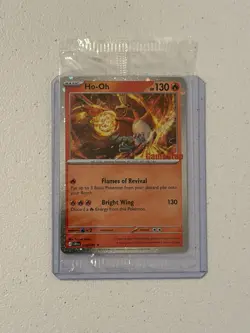 Ho-Oh 010/086 Chaos Rising GameStop Stamped Holo Promo Sealed - Image 1