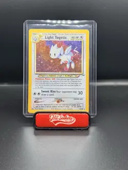 Pokemon TCG Holo Ultra Rare Light Togetic Neo Destiny 15/105 HP - Image 1