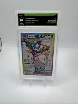 Degree Gem 10 Pokemon TCG Espeon ex 175 Black Star Promos Holo CGC 10 English - Image 1