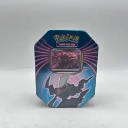 New Pokemon TCG Mighty Mysterious Tin Standard Tin Sealed - Image 1