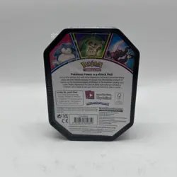 New Pokemon TCG Mighty Mysterious Tin Standard Tin Sealed - Image 3