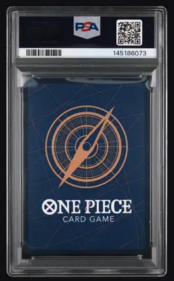 2024 One Piece OP08 EN Treasure Rare #109 Monkey D Luffy PSA 10 GEM MINT - Image 2
