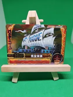 NM Marines Warship Ca007-w SR Foil One Piece OnePy Berry Match Bandai Ccg Japan - Image 1