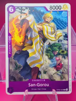 San-Gorou OP05-065 | Awakening of the New Era - English | C | One Piece NM - Image 1