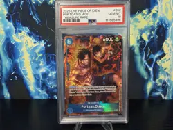 2025 ONE PIECE OP10-ROYAL BLOOD 052 PORTGAS D. ACE TREASURE PSA 10 - Image 1