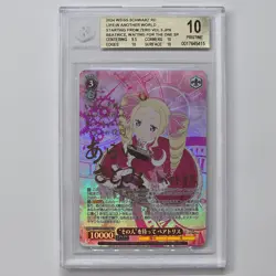 BGS 10 Weiss Schwarz Re:Zero Vol.3 Beatrice RZ/S116-049SP SP Signed BGS10 - Image 1