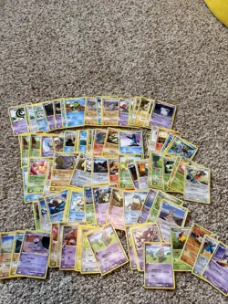 Pokemon Card Lot Of 100 Wotc Era Old School Nidoking Mareep Chansey Lot#15 - Image 1