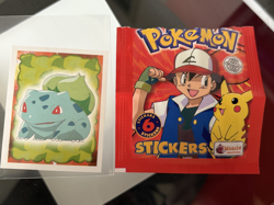 Pokemon Merlin Sticker (1999) - Bulbasaur #1 - Image 3