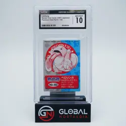 Lickitung #132 Bandai Kids Card Pokemon Part 5 1997 Japanese POP 1 CGC 10 - Image 1