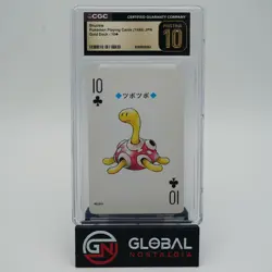 Shuckle 1999 Japanese Pokemon Playing Cards Gold Deck POP 7 CGC PRISTINE 10 - Image 1