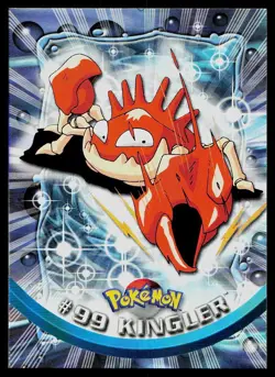 Pokemon Card Topps Trading Cards Series 2 Kingler #99 - Image 1