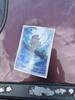 Pokemon TCG Zorua White Flare Illustration Rare Holo Card 142/086 NEAR MINT - Image 2
