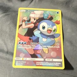 Piplup 239/236 Cosmic Eclipse Secret Rare Full Art Holo Pokemon Card 60 HP 2019 - Image 1