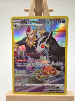 Mightyena - TG09/TG30 - Pokemon Astral Radiance Sword & Shield Holo Rare Card- - Image 1