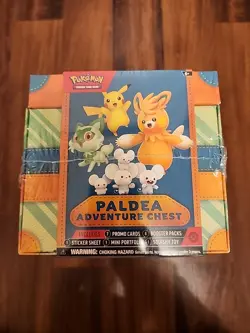 Pokemon Paldea Adventure Chest TCG New Sealed - Image 5