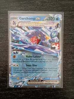 Garchomp Ex Pokemon Prize Pack Series 5 Promo Pokemon Card NM/LP Play Stamp - Image 3