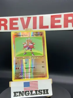 Pokemon XY Evolutions Reverse Holo Hitmonchan Card #62/108 - HP - Image 1