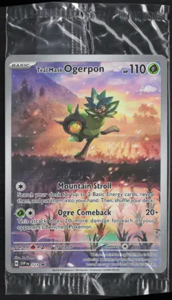 Pokemon Scarlet & Violet Promo Cards #123 Teal Mask Ogerpon - Image 1