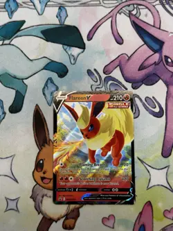 Flareon V SWSH149 SWSH: Sword & Shield Promo Cards Holo - Image 1