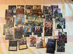 Magic The Gathering Final Fantasy MTG Collection Borderless Extended Base CIDs - Image 1