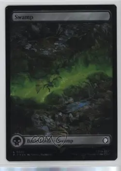 Full Art - Swamp Surge Foil Magic: Universes Beyond: Fallout PIP #0850 - Image 1