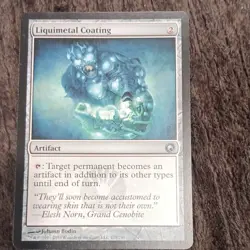Wizards of the Coast MTG Liquimetal Coating 171/249 Artifact English Regular - Image 1