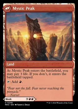 Pinnacle Monk Dual Face #249 (NM) - MTG - Modern Horizons 3 Magic The Gathering - Image 2