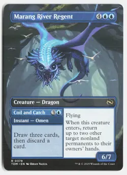 Marang River Regent (Borderless) 378 Tarkir: Dragonstorm Magic: The Gathering NM - Image 2