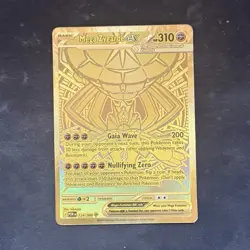 Pokemon TCG Mega Zygarde EX 124/088 POR Gold Hyper Rare Holo Full Art Eng *MINT* - Image 1