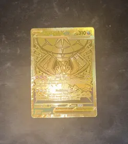 Pokemon TCG Mega Zygarde EX 124/088 POR Gold Hyper Rare Holo Full Art Eng *MINT* - Image 2