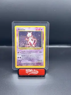 Mewtwo 10/102 Pokemon TCG 1999 Base Set Holo Unlimited Rare HP - Image 1