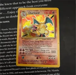 Charizard 4/102 Base Set Holo Rare 120 HP Stage 2 English Pokemon Card WOTC - Image 1