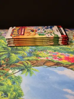 Lot of (6) Pokemon TCG 1st Partner Illustration Booster Packs SEALED/NEW - Image 4