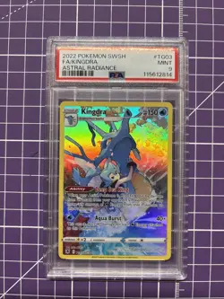 2022 Pokemon SWSH FA Kingdra Astral Radiance PSA 9 Mint - Image 1
