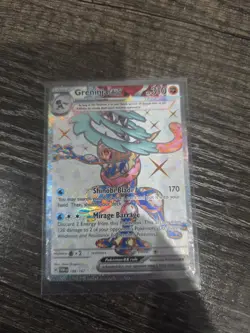 Pokemon TCG Greninja ex - 198/167 Twilight Masquerade NM/M 2024 Full Art - Image 1