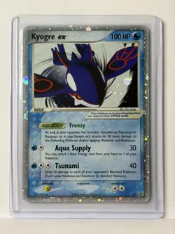 Kyogre ex 037 Black Star Promo Holo (with swirl) 2006 Pokemon - Lightly Played - Image 1