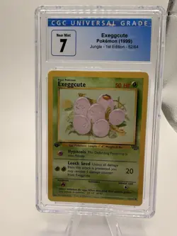 Pokemon TCG, Exeggcute 52/64 Jungle Regular 1st Edition - Image 1