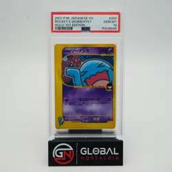 Rockets Wobbuffet #093 VS Pokemon 1st Edition Holo 2001 Japanese PSA 10 - Image 1